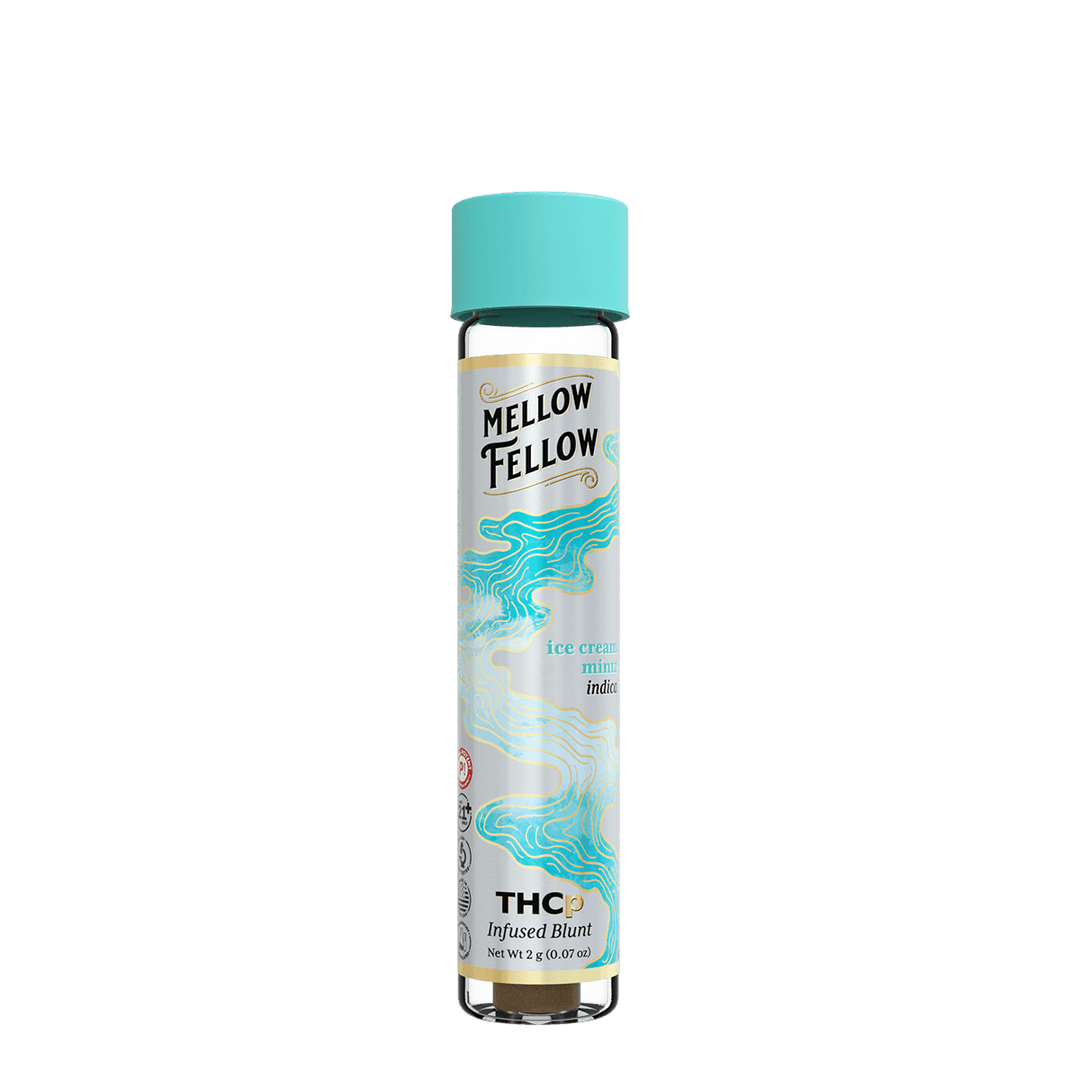 THCp 2g Infused Blunt - Ice Cream Mintz (Indica) - Mellow Fellow