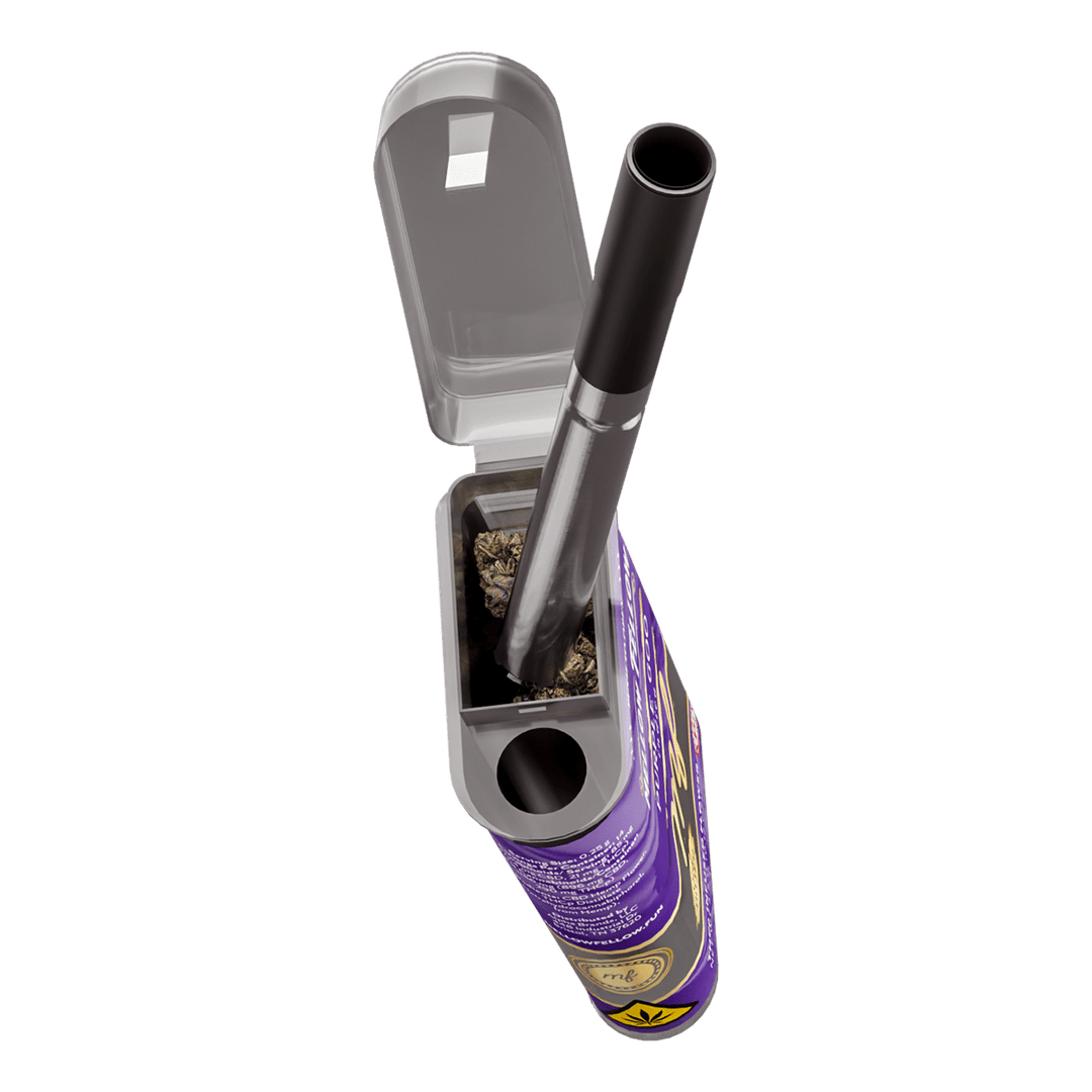 THCp Flower 3.5g Exotic Jar + One Hitter - Purple Goo (Indica)