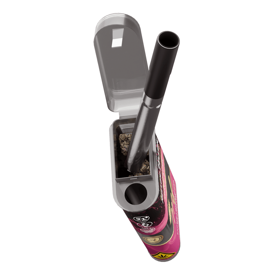 THCa Flower 3.5g Exotic Jar + One Hitter - Space Kush (Sativa) - Mellow Fellow