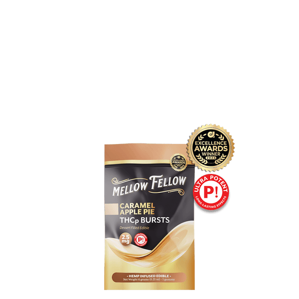 THCp Bursts Edibles - Caramel Apple Pie - 2.5mg