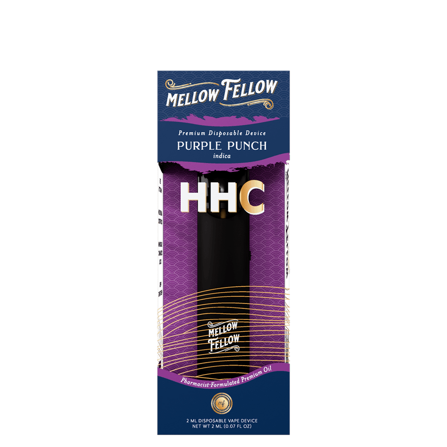 HHC Premium 2ml Disposable Vape - Purple Punch (Indica) - Mellow Fellow