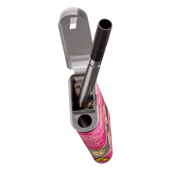 THCp 3.5g Infused Flower + One Hitter - Rainbow Sherbet (Hybrid) - Mellow Fellow