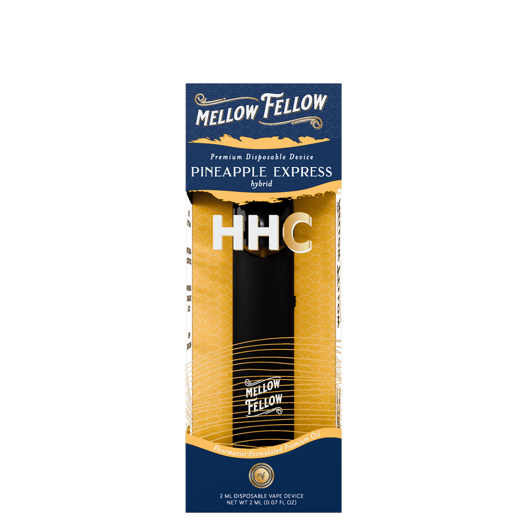 HHC Premium 2ml Disposable Vape - Pineapple Express (Hybrid) - Mellow Fellow