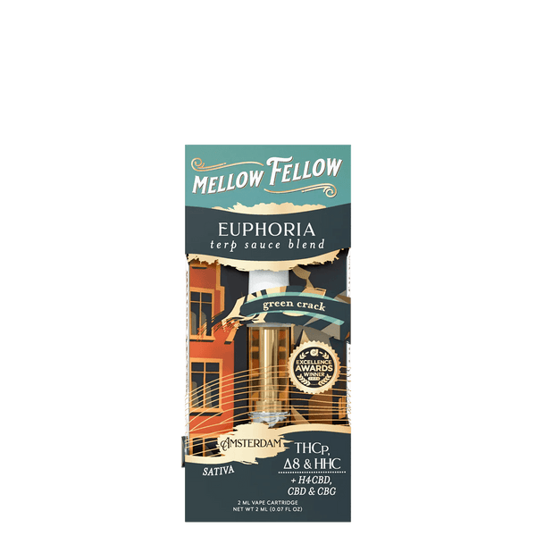 Euphoria Blend - Terp Sauce 2ml Vape Cartridge - Green Crack (Sativa)