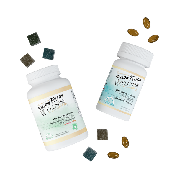 Illuminate Focus Blend Gummy Jar / Momentum Energy Blend Softgel Jar