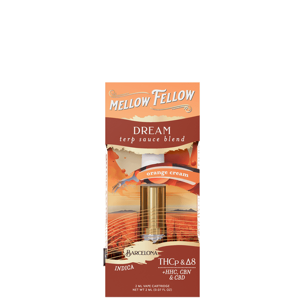 Dream Blend - Terp Sauce 2ml Vape Cartridge - Orange Cream (Indica)