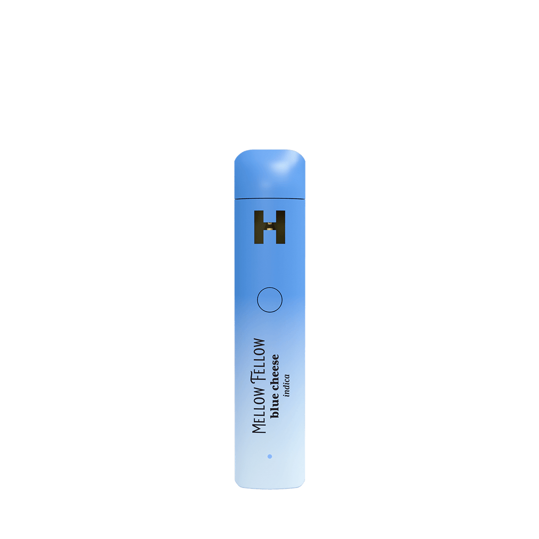 THCh 0.5g Disposable Vape - Blue Cheese (Indica) - Mellow Fellow THCh 0.5g Disposable Vape - Blue Cheese (Indica) - Mellow Fellow