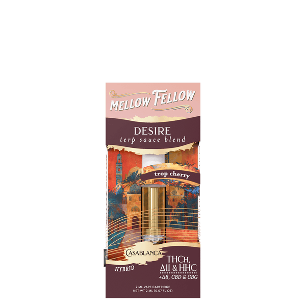 Desire Blend - Terp Sauce 2ml Vape Cartridge - Trop Cherry (Hybrid)