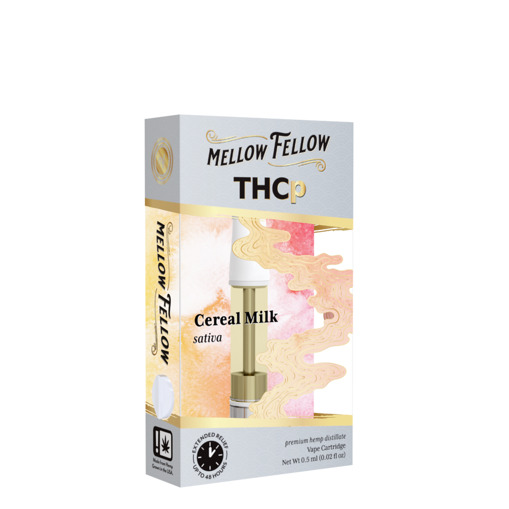 THCp 0.5ml Vape Cartridge - Cereal Milk (Sativa) - Mellow Fellow