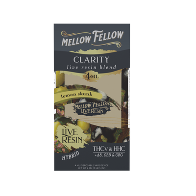 Clarity Blend 4ml Live Resin Disposable Vape Lemon Skunk