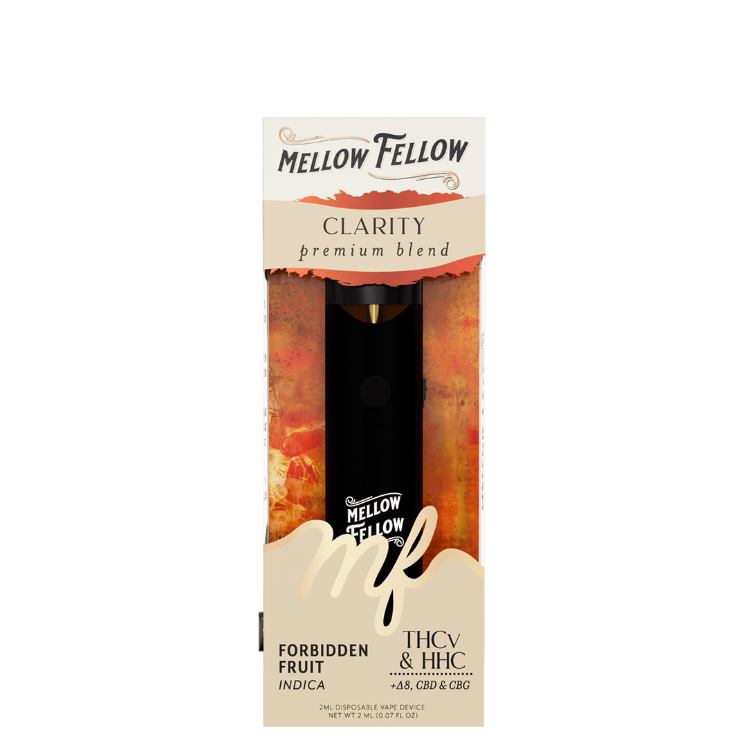 Clarity Blend 2ml Disposable Vape - Forbidden Fruit (Indica) - Mellow Fellow