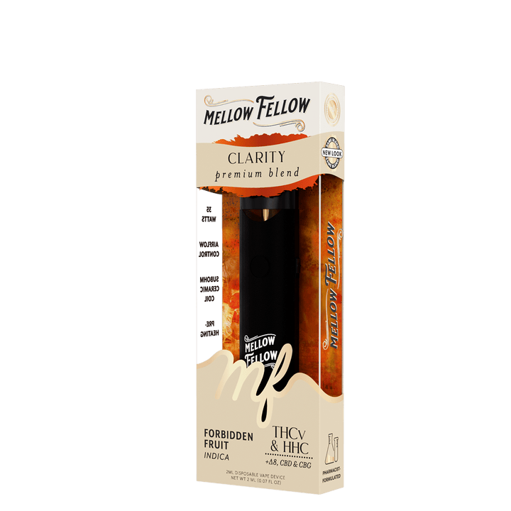 Clarity Blend 2ml Disposable Vape - Forbidden Fruit (Indica) - Mellow Fellow