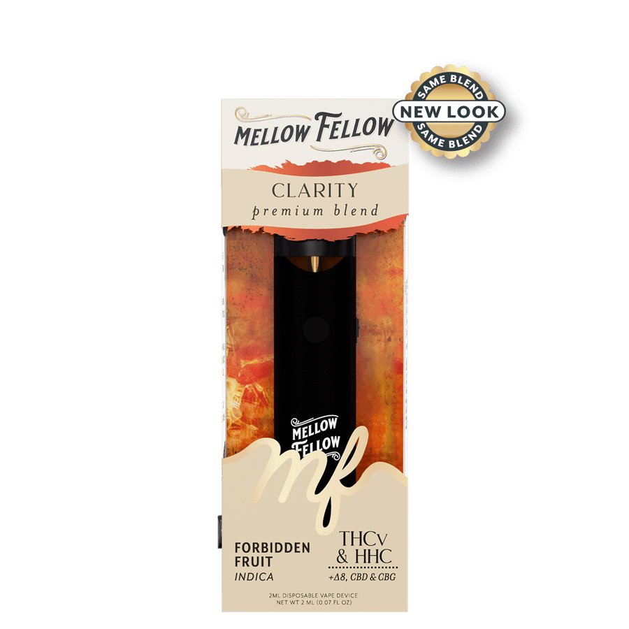 Clarity Blend 2ml Disposable Vape - Forbidden Fruit (Indica) - Mellow Fellow