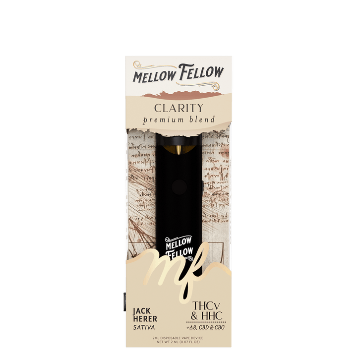 Clarity Blend 2ml Disposable Vape - Jack Herer (Sativa) - Mellow Fellow