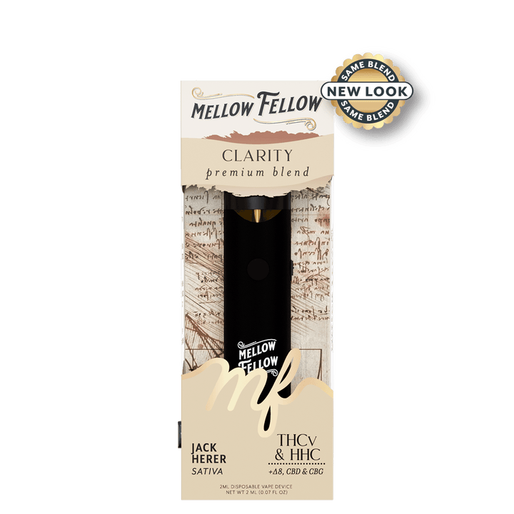 Clarity Blend 2ml Disposable Vape - Jack Herer (Sativa) - Mellow Fellow