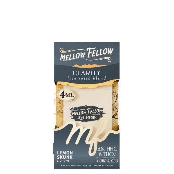 Clarity Blend 4ml Live Resin Disposable Vape - Lemon Skunk (Hybrid)