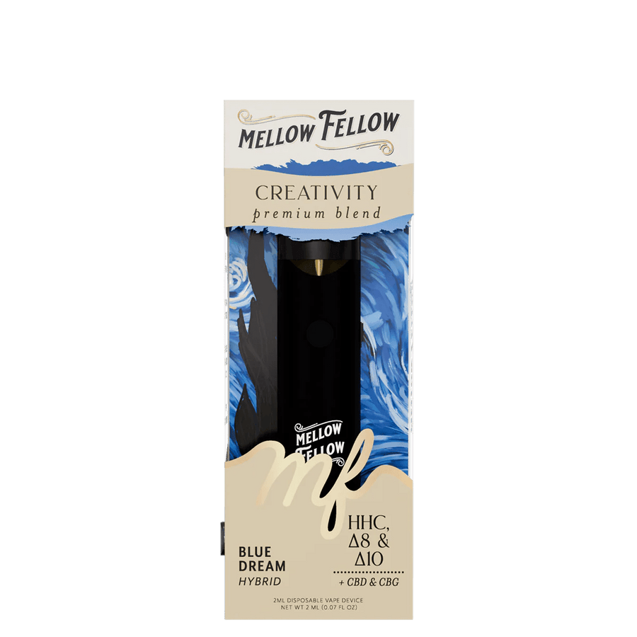 Creativity Blend 2ml Disposable Vape - Blue Dream (Hybrid) - Mellow Fellow