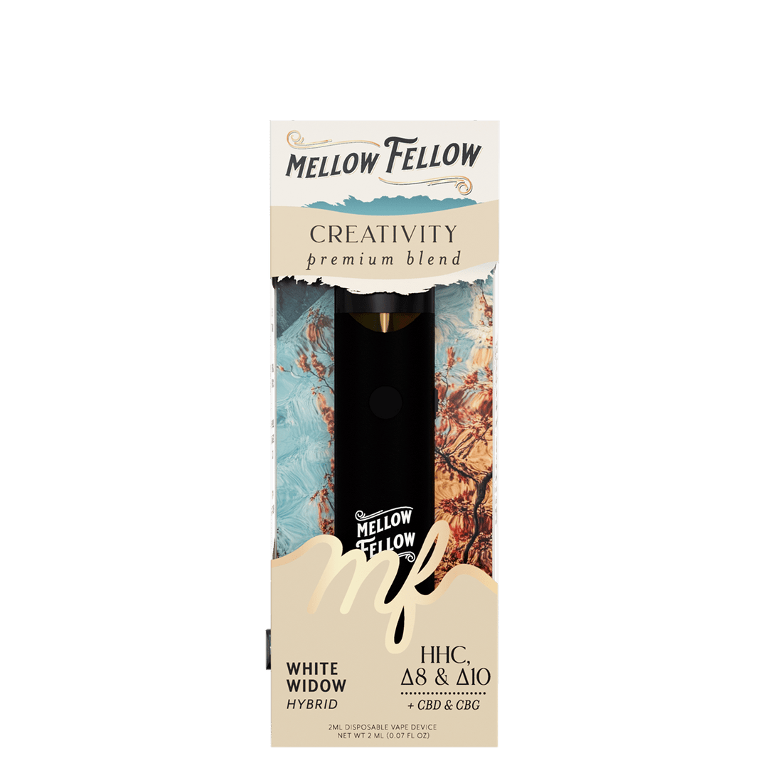 Creativity Blend 2ml Disposable Vape - White Widow (Hybrid) - Mellow Fellow