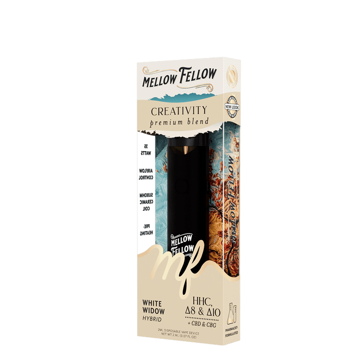 Creativity Blend 2ml Disposable Vape - White Widow (Hybrid) - Mellow Fellow