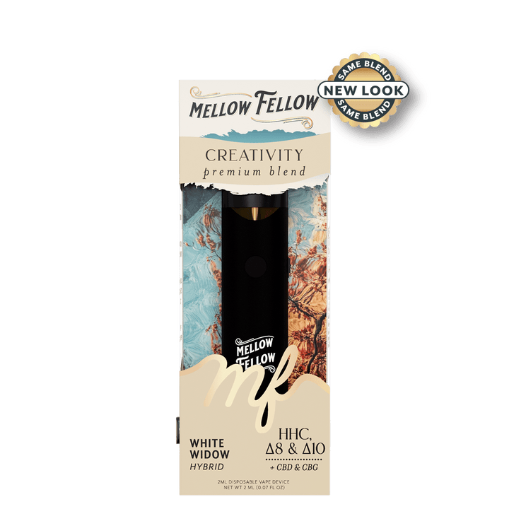 Creativity Blend 2ml Disposable Vape - White Widow (Hybrid) - Mellow Fellow