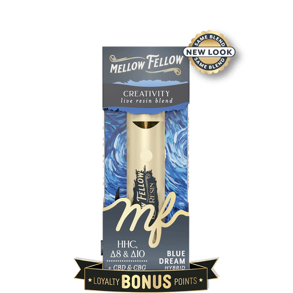 Creativity Blend 2ml Live Resin Disposable Vape - Blue Dream (Hybrid)
