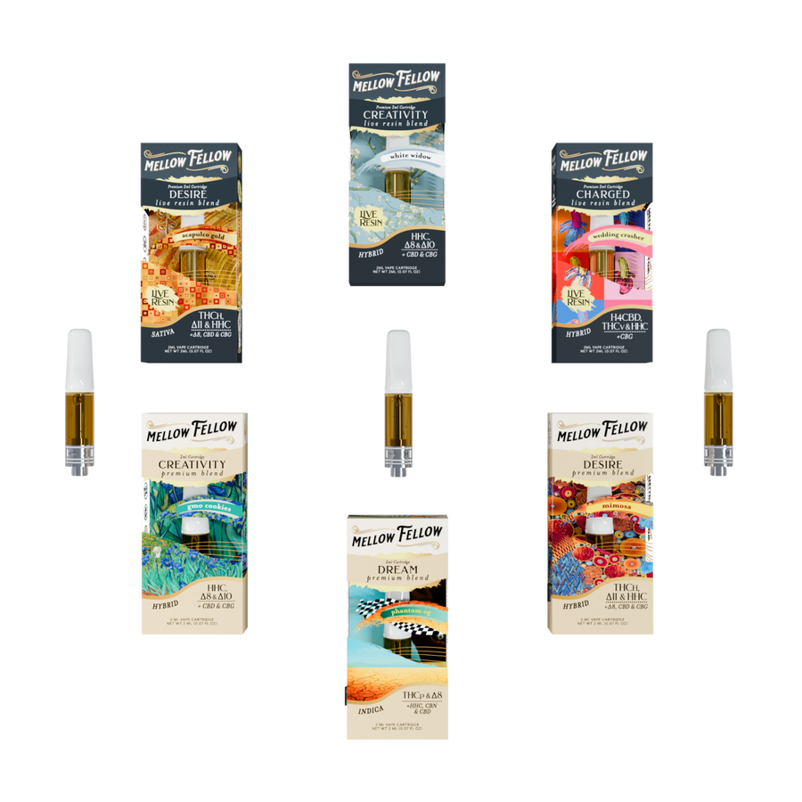 Custom Blends Bundle - 2ml Cartridges (4 Pack) - Mellow Fellow