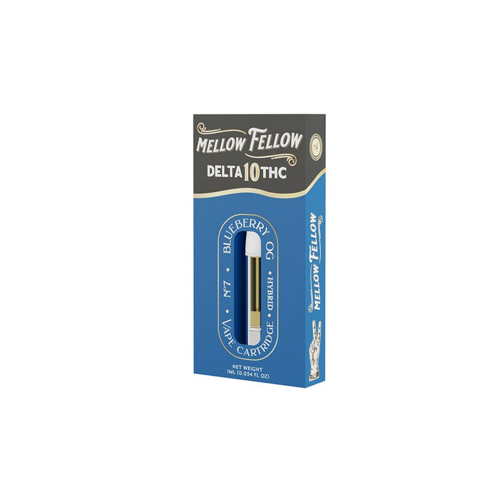 Delta 10 1ml Vape Cartridge - Blueberry OG (Hybrid)