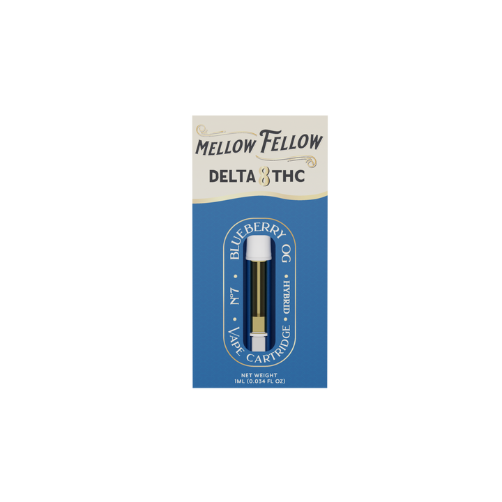 Delta 8 1ml Vape Cartridge Blueberry OG