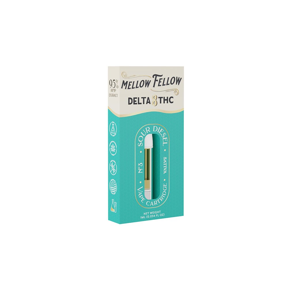 Delta 8 1ml Vape Cartridge - Sour Diesel (Sativa)