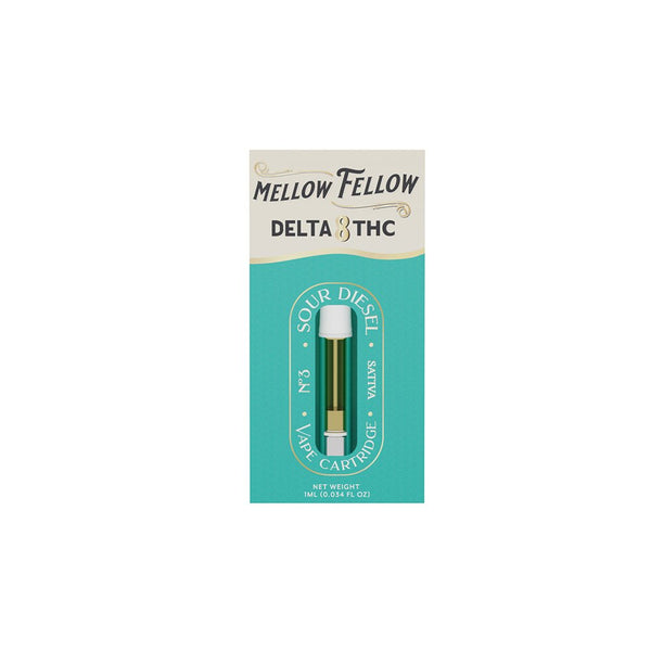 Delta 8 1ml Vape Cartridge - Sour Diesel (Sativa)