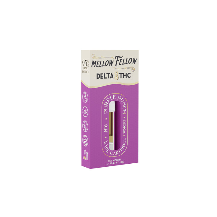Delta 8 1ml Vape Cartridge Purple Punch