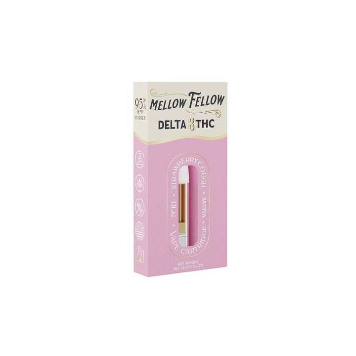 Delta 8 1ml Vape Cartridge - Strawberry Cough (Sativa)