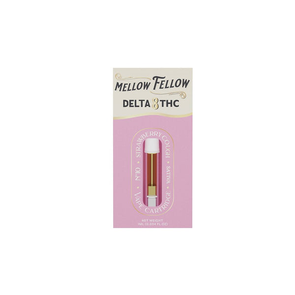 Delta 8 1ml Vape Cartridge - Strawberry Cough (Sativa)