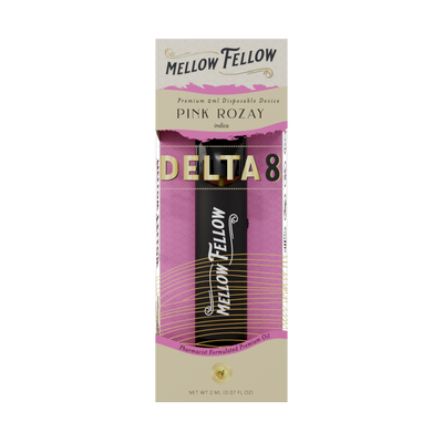 Delta 8 THC Premium 2ml Disposable Vape Pink Rozay