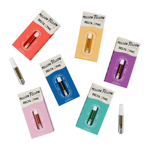 Delta 8 1ml Vape Cartridge Sampler 6 Pack