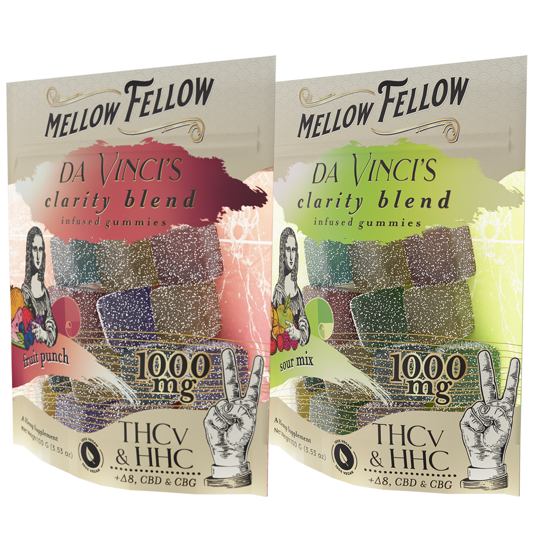 HHC D8 THCv Delta 8 infused edibles gummies