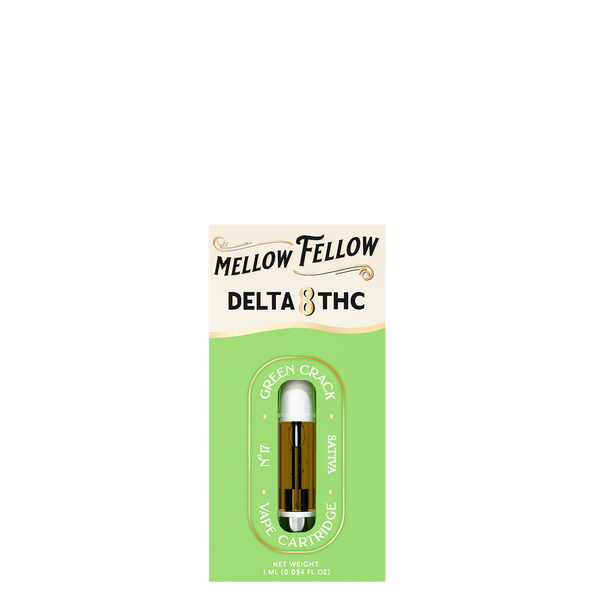 Delta 8 1ml Vape Cartridge - Green Crack (Sativa)