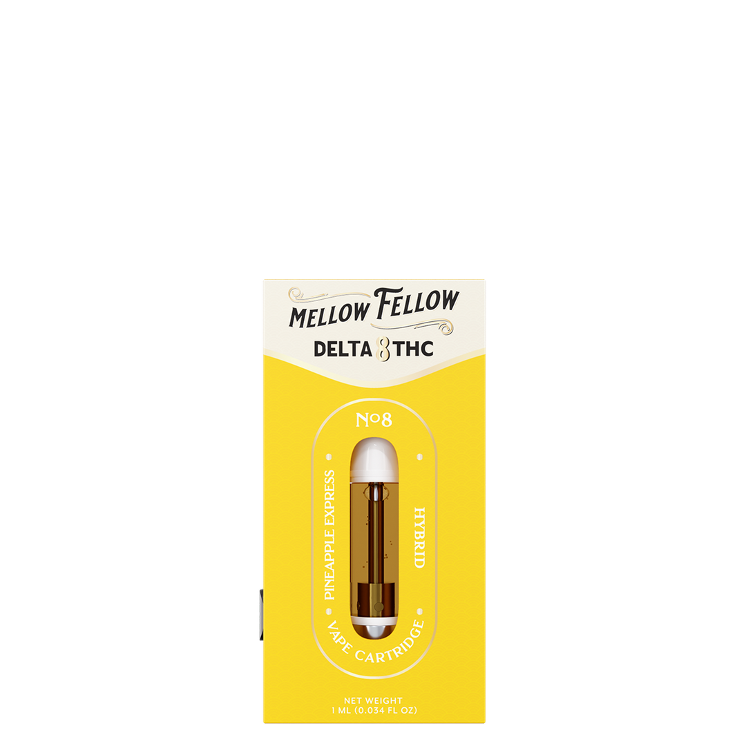 Delta 8 1ml Vape Cartridge - Pineapple Express (Hybrid)