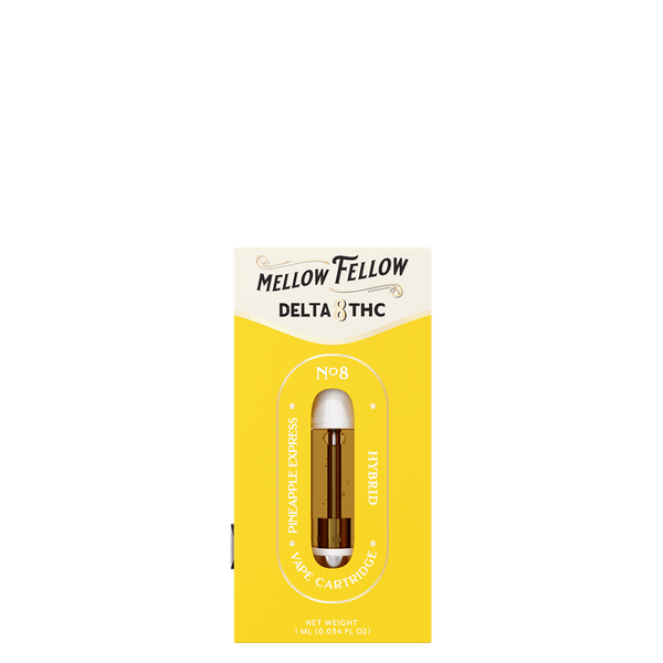 Delta 8 1ml Vape Cartridge - Pineapple Express (Hybrid)