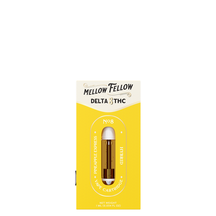 Delta 8 1ml Vape Cartridge - Pineapple Express (Hybrid)