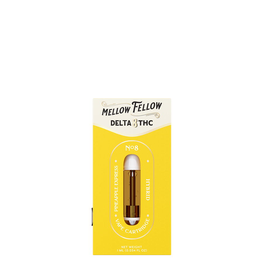 Delta 8 1ml Vape Cartridge - Pineapple Express (Hybrid)