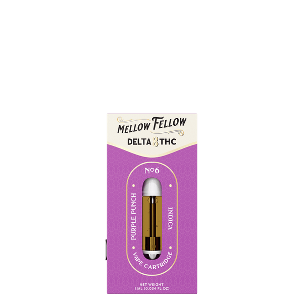 Delta 8 1ml Vape Cartridge - Purple Punch (Indica)