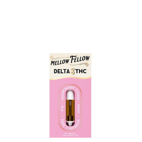 Delta 8 1ml Vape Cartridge - Strawberry Cough (Sativa)