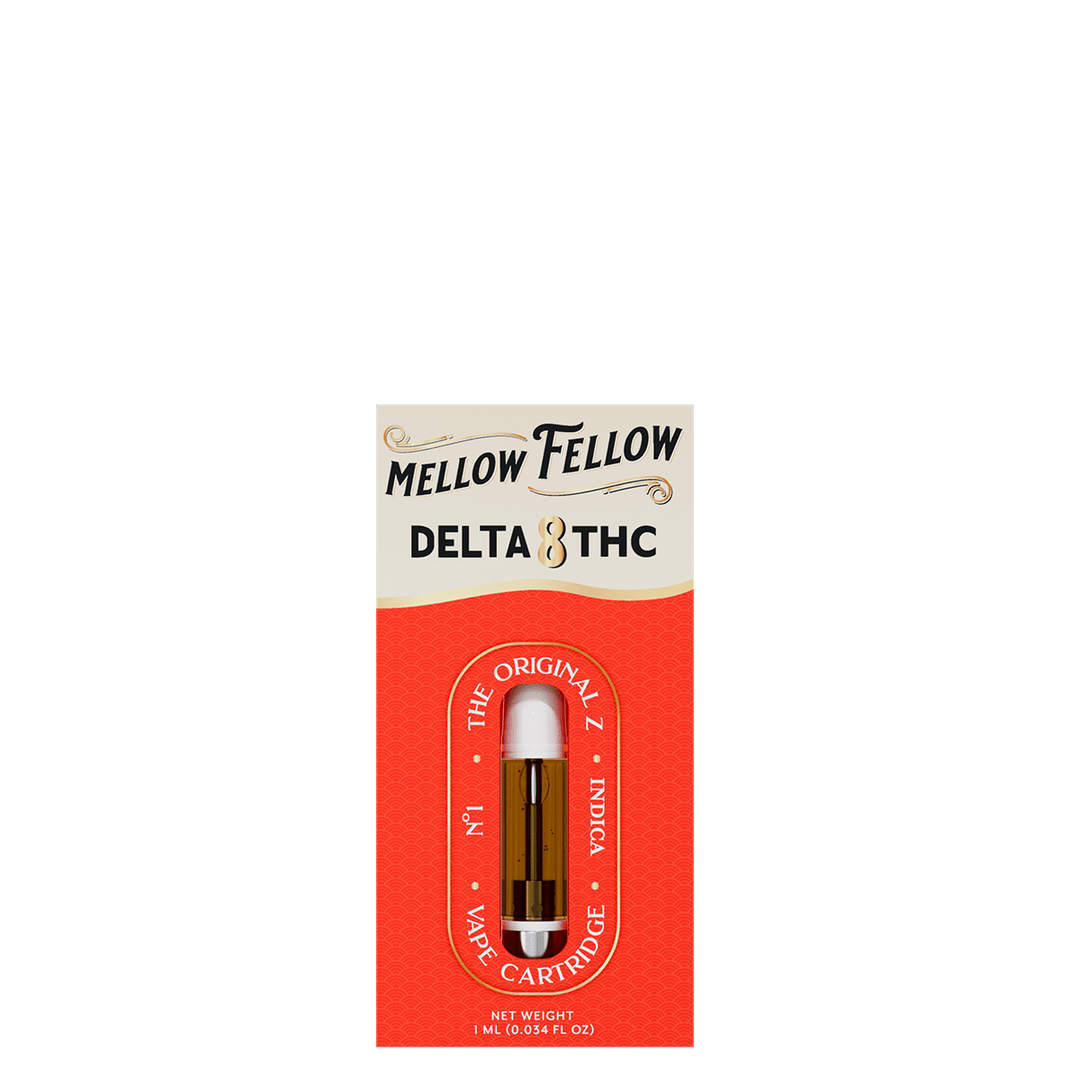 Delta 8 1ml Vape Cartridge - The Original Z (Indica) - Mellow Fellow