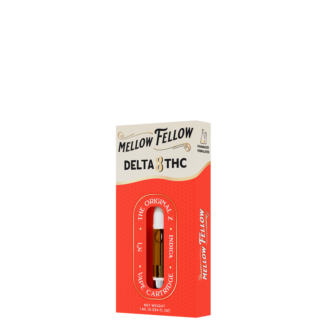 Delta 8 1ml Vape Cartridge - The Original Z (Indica) - Mellow Fellow