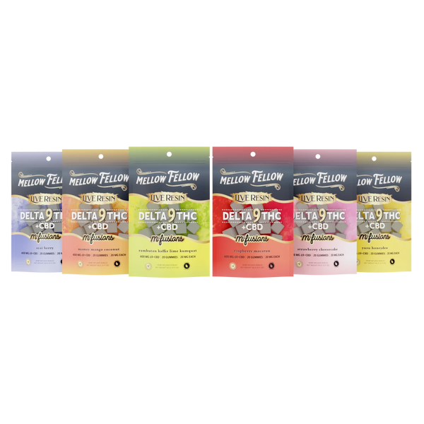 BYOB - New Exotic Flavors - Delta 9 Live Resin Edibles 400mg Bundle (3 Pack)