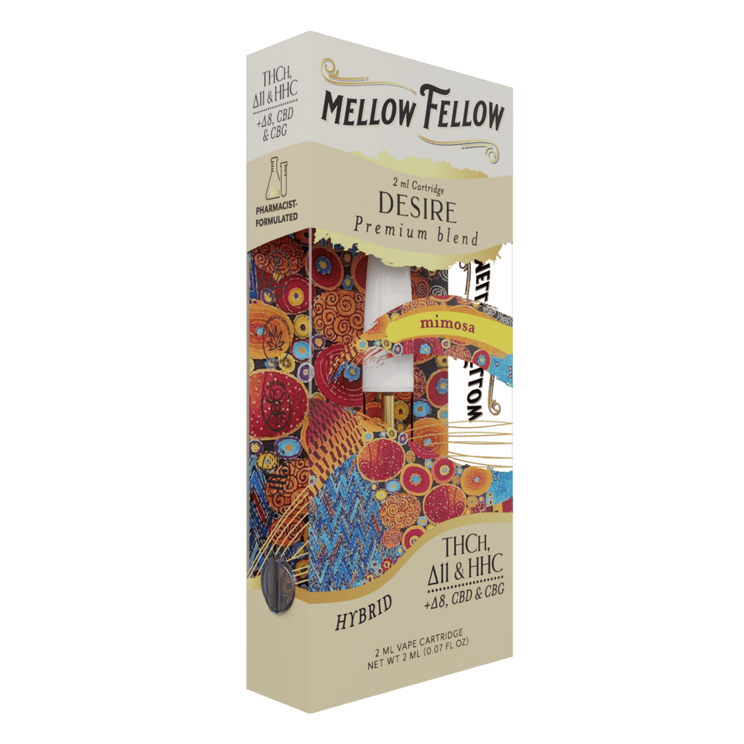 Desire Blend 2ml Vape Cartridge - Mimosa (Hybrid) - Mellow Fellow