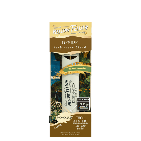 Desire Blend - Terp Sauce 2ml Disposable Vape - Maui Wowie (Sativa)