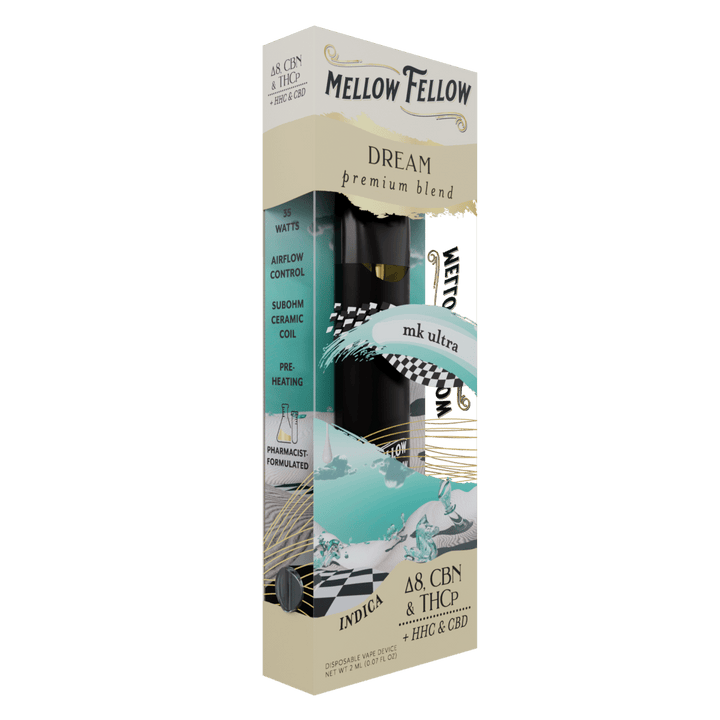 Dream Blend 2ml Disposable Vape - MK Ultra (Indica) - Mellow Fellow