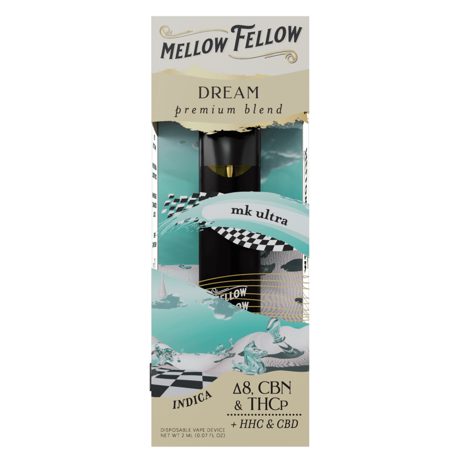 Dream Blend 2ml Disposable Vape - MK Ultra (Indica) - Mellow Fellow